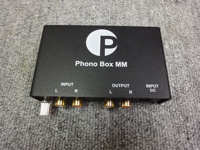 Pro-Ject　PHONOBOXMM MM専用フォノアンプ　プロジェクト